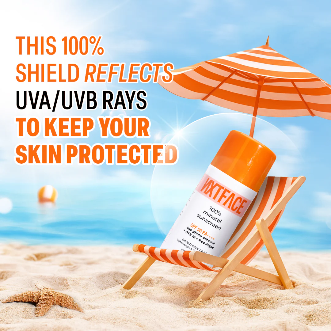 NXTFACE 100% Mineral Sunscreen - SPF 50 PA++++ | 100ml - Image 7