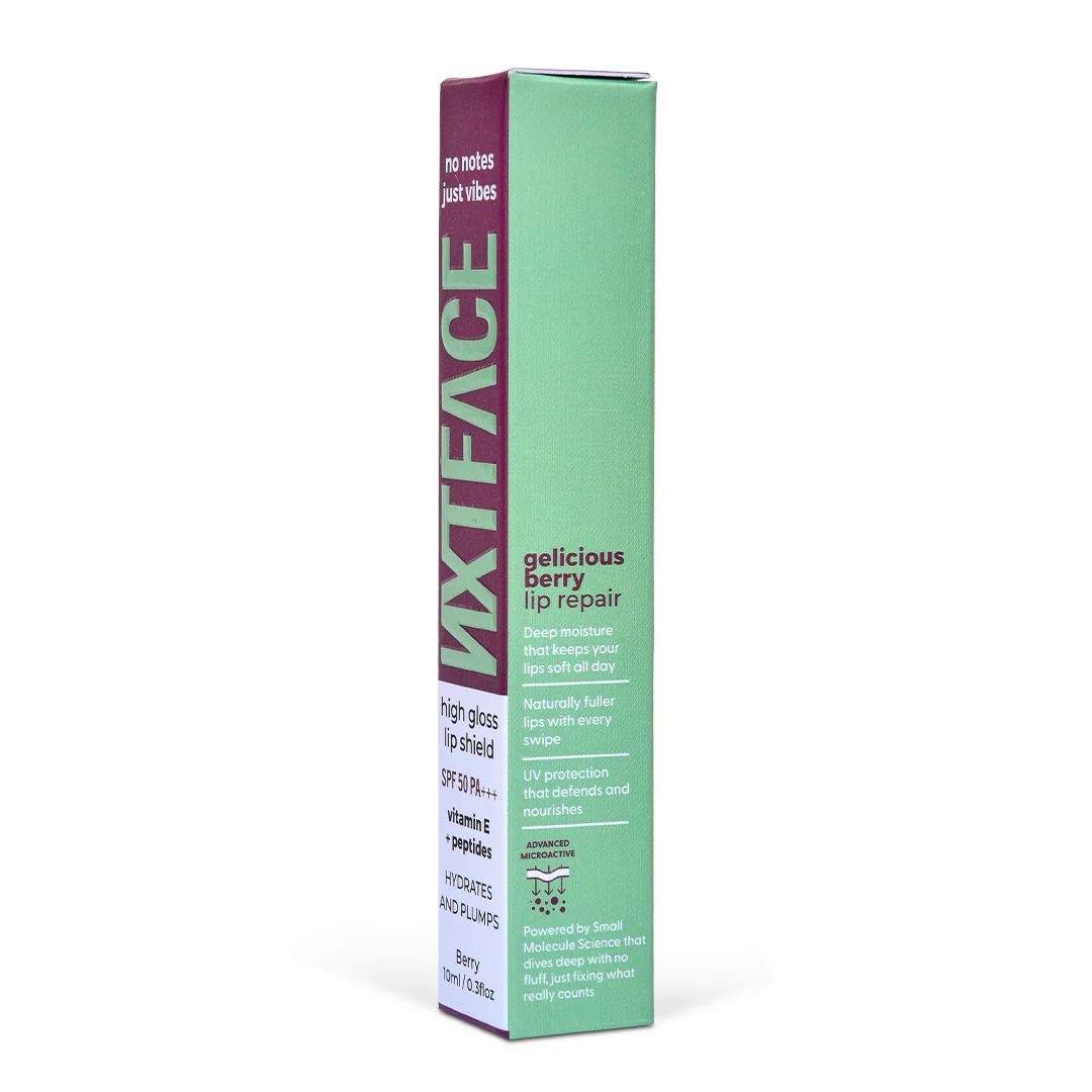 NXTFACE High Gloss Lip Shield Gelicious Berry | 10ml - Image 11