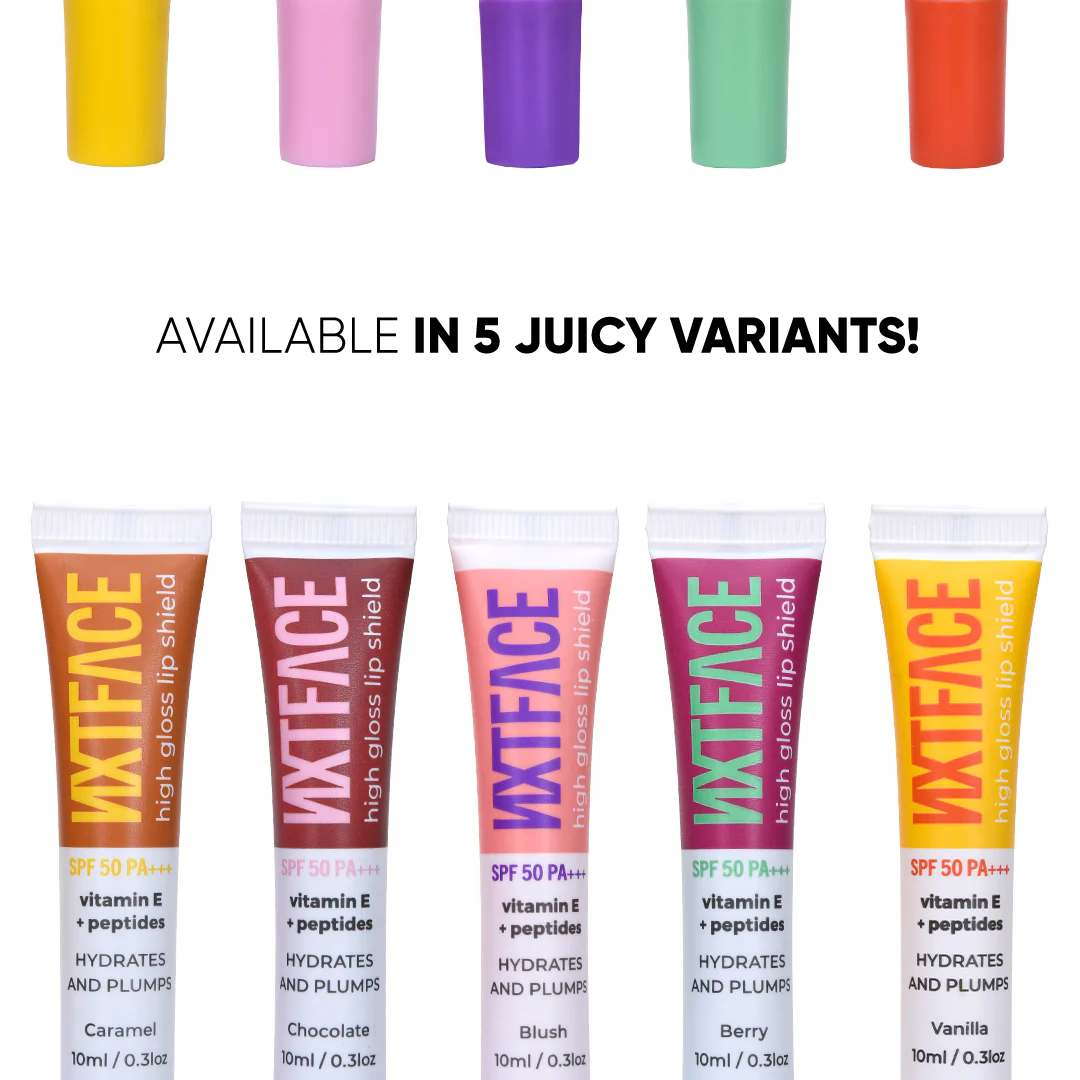 NXTFACE High Gloss Lip Shield Gelicious Blush | 10ml - Image 10
